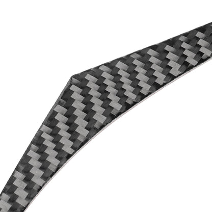 Car Carbon Fiber Right Side of the Dashboard Decorative Sticker for Infiniti Q50 / Q60 2014-2020, Left Drive, Right Side of the Dashboard