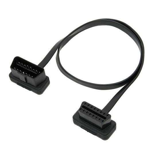 16PIN Car OBD Diagnostic Extended Cable OBD2 Male to Female Cable, Cable Length: 30cm, 30cm