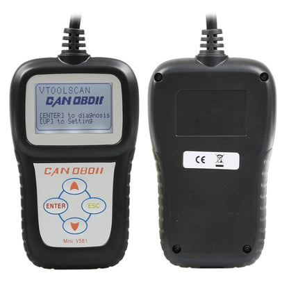 V851 Car Mini Code Reader OBD2 Fault Detector Diagnostic Tool, V851
