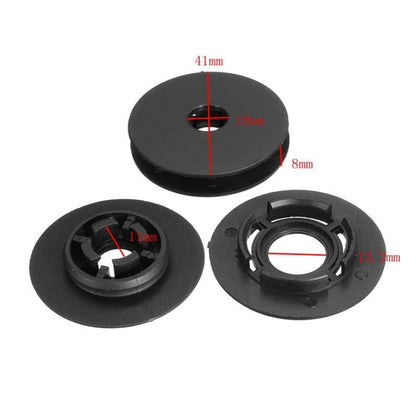 10 Sets Car Carpet Mat Clips Floor Holders Fixing Grips Clamps 3D08645214PK / 3D0864523B41 for Volkswagen / Skoda / Audi, 3D0864523B41