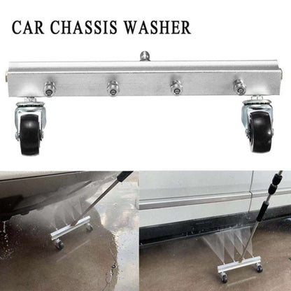 Car Body Chassis Car High Pressure Washing Machine Car Bottom Water Washing Machine 4 Nozzle Cleaner Set, Extension Rod Length: 34cm, with Extension Rod