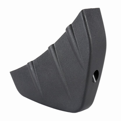 Universal Car-styling Black Plastic Rear Spat Valance Lip, Black