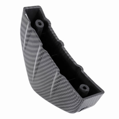 Universal Car-styling Carbon Fiber Texture Plastic Rear Spat Valance Lip, Carbon Fiber Texture