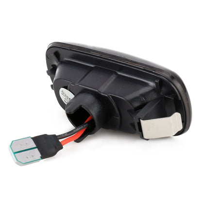 2 PCS DC12V / 3W Car LED Dynamic Blinker Side Lights Flowing Water Turn Signal Light for Audi, Yellow Light, For Audi