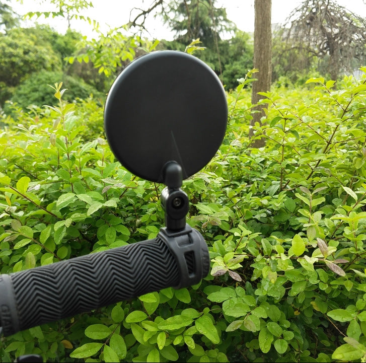 Universal 360 Rotate Adjustable Bicycle Rearview Handlebar Wide-angle Convex Mirror Cycling Rear View Mirror, View Mirror