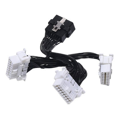 3 in 1 Car OBD Diagnostic Extended Cable OBD2 Cable for Toyota, For Toyota