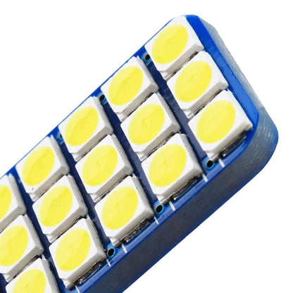 2 PCS T10 / W5W / 168 DC12V 1.8W 6000K 140LM 18LEDs SMD-3030 Car Reading Lamp Clearance Light, with Decoder, 18LEDs SMD-3030