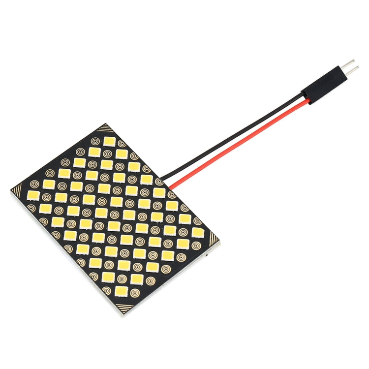 DC12V / 4W / 6000K / 240LM 48LEDs SMD-2835 Car Reading Lamp Dome Light, 48LEDs