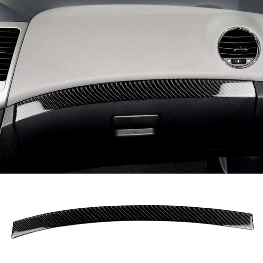 Car Carbon Fiber Dashboard Decorative Stripe for Chevrolet Cruze 2009-2015, Left Drive, Dashboard