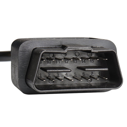 16PIN Male OBD Cable Opening Line OBD 2 Extension Cable for Car Diagnostic Scanner, Cable Length: 60cm, 60cm