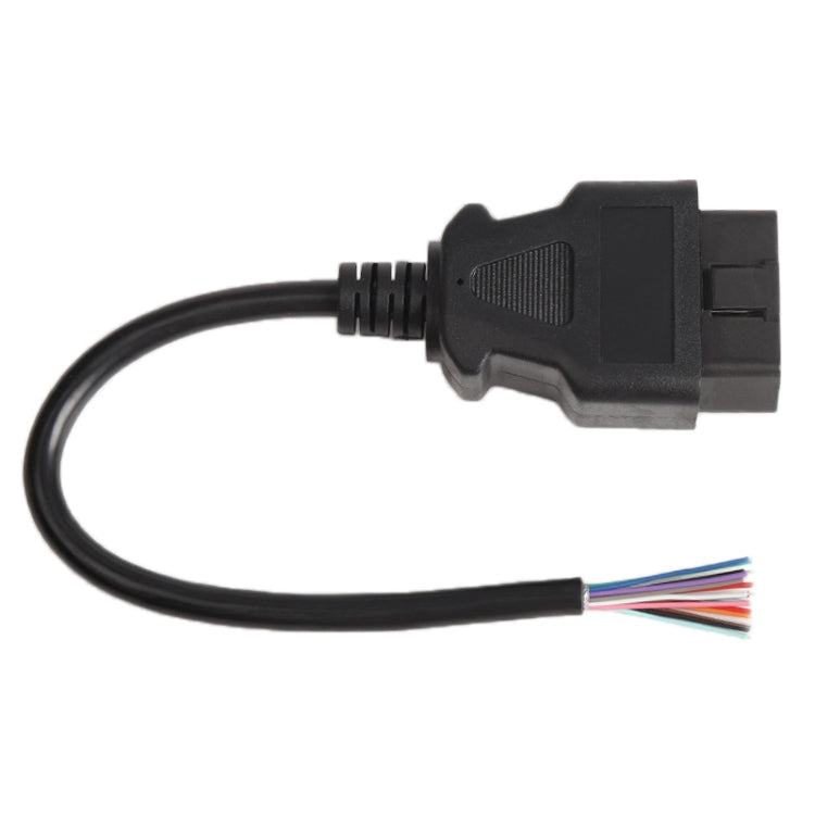16PIN Male OBD Cable Opening Line OBD 2 Extension Cable for Car Diagnostic Scanner, Cable Length: 300cm, 300cm