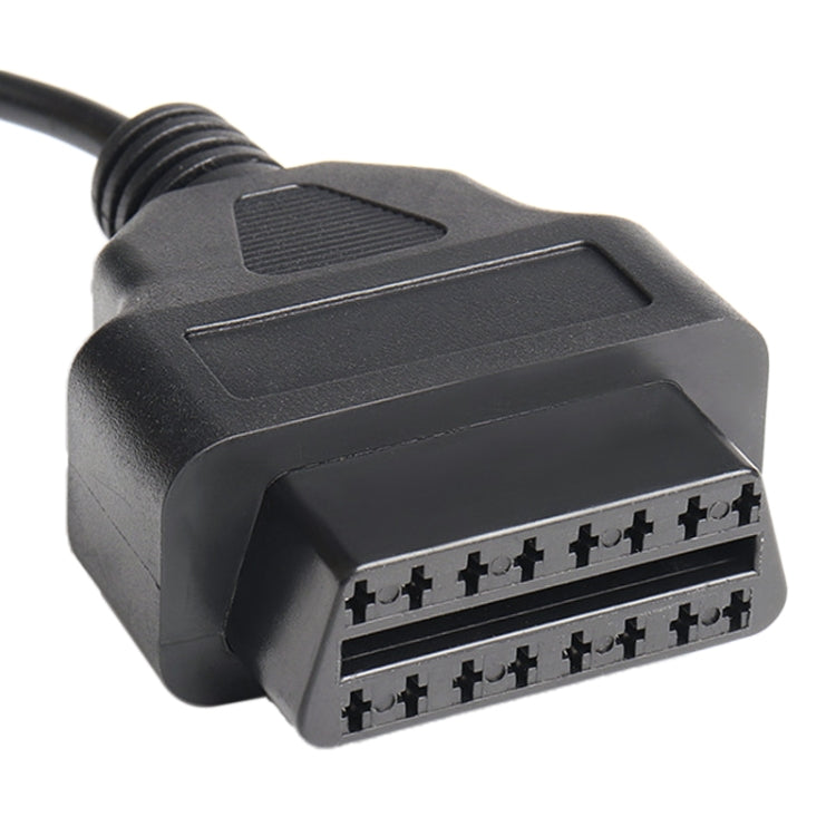 Car OBD 2 Female to USB Connector OBD Plug GPS Cable, Cable Length: 1m, Female to USB