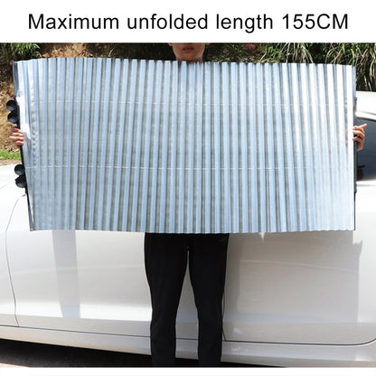 Car Sucker Suction Cups Retractable Windshield Sun Shade Block Sunshade Cover for Solar UV Protect, Size: 46cm, Sucker Suction Cups, 46cm