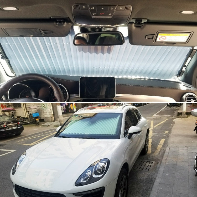 Car Sucker Suction Cups Retractable Windshield Sun Shade Block Sunshade Cover for Solar UV Protect, Size: 46cm, Sucker Suction Cups, 46cm
