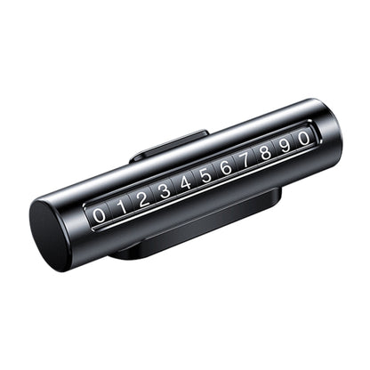 Car Metal Roller Creative Temporary Parking Card Parking Number Card, Metal Roller(Black), Metal Roller(Red), Metal Roller(Silver), Metal Roller (Silver Grey)