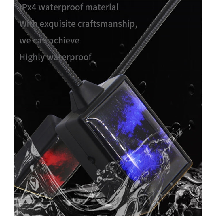 5V 0.1W IPX4 Car Rotating Star Lights Starry Sky Atmosphere Lamp, C-206 (Red Light), C-206 (Blue Light)