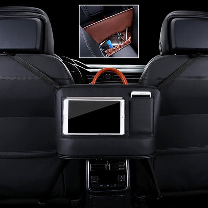 Car Front Seat Hanging Bag Mobile Phone Storage Bag, Mobile Phone Storage Bag (Red), Mobile Phone Storage Bag (Wine Red), Mobile Phone Storage Bag (Brown), Mobile Phone Storage Bag (Black), Mobile Phone Storage Bag, Mobile Phone Storage Bag (Beige)
