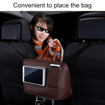 Car Front Seat Hanging Bag Mobile Phone Storage Bag, Mobile Phone Storage Bag (Black), Mobile Phone Storage Bag, Mobile Phone Storage Bag (Beige), Mobile Phone Storage Bag (Red), Mobile Phone Storage Bag (Wine Red), Mobile Phone Storage Bag (Brown)