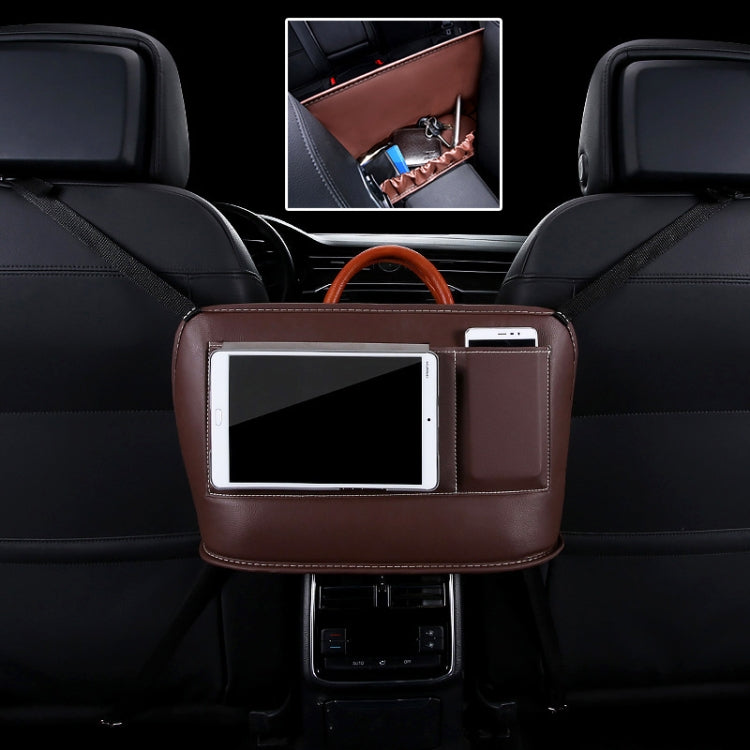 Car Front Seat Hanging Bag Mobile Phone Storage Bag, Mobile Phone Storage Bag (Red), Mobile Phone Storage Bag (Wine Red), Mobile Phone Storage Bag (Brown), Mobile Phone Storage Bag (Black), Mobile Phone Storage Bag, Mobile Phone Storage Bag (Beige)