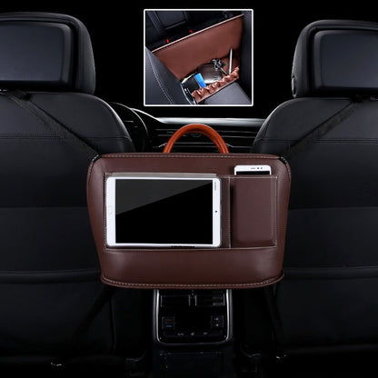 Car Front Seat Hanging Bag Mobile Phone Storage Bag, Mobile Phone Storage Bag (Beige), Mobile Phone Storage Bag (Red), Mobile Phone Storage Bag (Wine Red), Mobile Phone Storage Bag (Brown), Mobile Phone Storage Bag (Black), Mobile Phone Storage Bag
