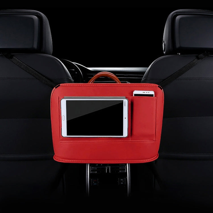 Car Front Seat Hanging Bag Mobile Phone Storage Bag, Mobile Phone Storage Bag (Red), Mobile Phone Storage Bag (Wine Red), Mobile Phone Storage Bag (Brown), Mobile Phone Storage Bag (Black), Mobile Phone Storage Bag, Mobile Phone Storage Bag (Beige)