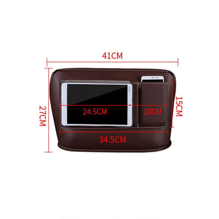 Car Front Seat Hanging Bag Mobile Phone Storage Bag, Mobile Phone Storage Bag (Red), Mobile Phone Storage Bag (Wine Red), Mobile Phone Storage Bag (Brown), Mobile Phone Storage Bag (Black), Mobile Phone Storage Bag, Mobile Phone Storage Bag (Beige)