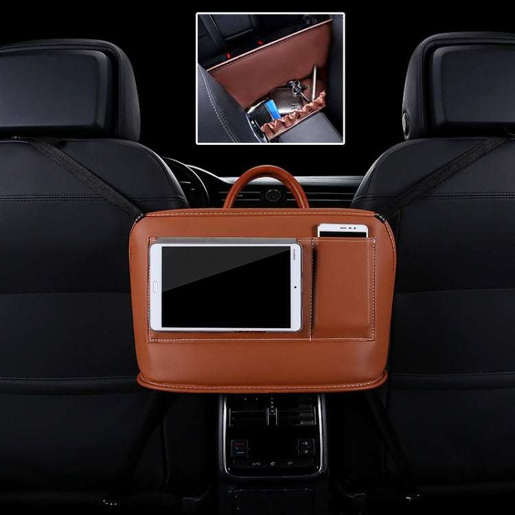 Car Front Seat Hanging Bag Mobile Phone Storage Bag, Mobile Phone Storage Bag (Beige), Mobile Phone Storage Bag (Red), Mobile Phone Storage Bag (Wine Red), Mobile Phone Storage Bag (Brown), Mobile Phone Storage Bag (Black), Mobile Phone Storage Bag