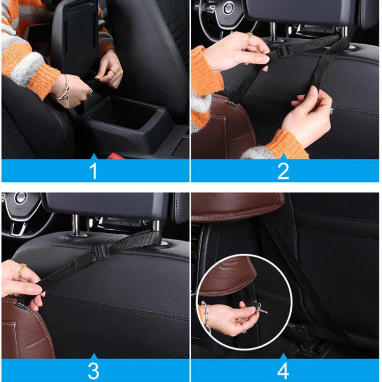Car Front Seat Hanging Bag Storage Bag, Storage Bag (Brown), Storage Bag (Black), Storage Bag, Storage Bag (Beige), Storage Bag (Red), Storage Bag (Wine Red)