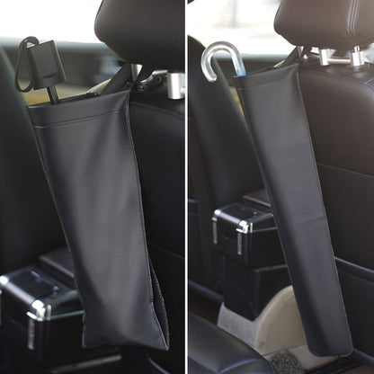 Waterproof Foldable Car Umbrella Cover Storage Bag, Black