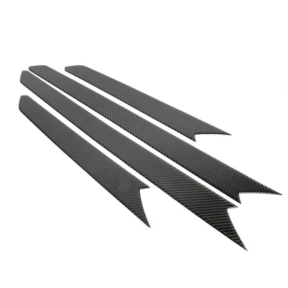Car Carbon Fiber Door Panel Decorative Sticker for Volkswagen Tiguan L 2019-2021, Door Panel
