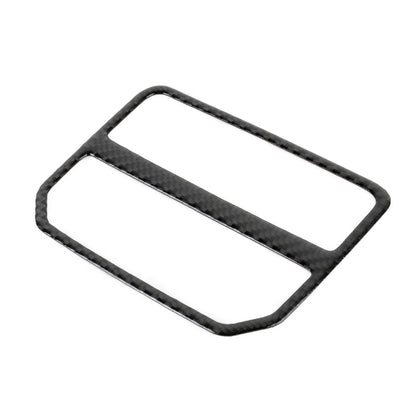 Car Carbon Fiber Rear Air Outlet Frame Decorative Sticker for Volkswagen Tiguan L 2019-2021, Rear Air Outlet