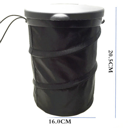 Universal Car Foldable Hanging Type Folding Trash Garbage Storage Bin, Car Folding Trash Garbage Storage Bin