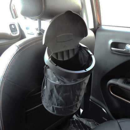 Universal Car Foldable Hanging Type Folding Trash Garbage Storage Bin, Car Folding Trash Garbage Storage Bin