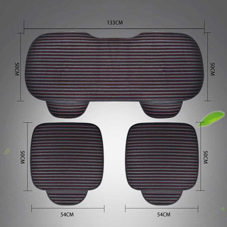 3 in 1 Car Seat Cushion Free Binding Half Inclusive Seat Mat Set, Half Inclusive (Grey), Half Inclusive (Blue), Half Inclusive (Beige), Half Inclusive (Red), Half Inclusive (Black), Half Inclusive (Coffee)