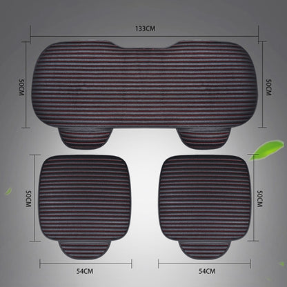 3 in 1 Car Seat Cushion Free Binding Half Inclusive Seat Mat Set, Half Inclusive (Grey), Half Inclusive (Blue), Half Inclusive (Beige), Half Inclusive (Red), Half Inclusive (Black), Half Inclusive (Coffee)