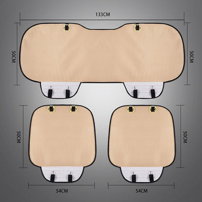 3 in 1 Car Seat Cushion Free Binding Half Inclusive Seat Mat Set, Half Inclusive (Grey), Half Inclusive (Blue), Half Inclusive (Beige), Half Inclusive (Red), Half Inclusive (Black), Half Inclusive (Coffee)