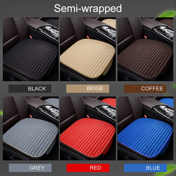 3 in 1 Car Seat Cushion Free Binding Half Inclusive Seat Mat Set, Half Inclusive (Grey), Half Inclusive (Blue), Half Inclusive (Beige), Half Inclusive (Red), Half Inclusive (Black), Half Inclusive (Coffee)