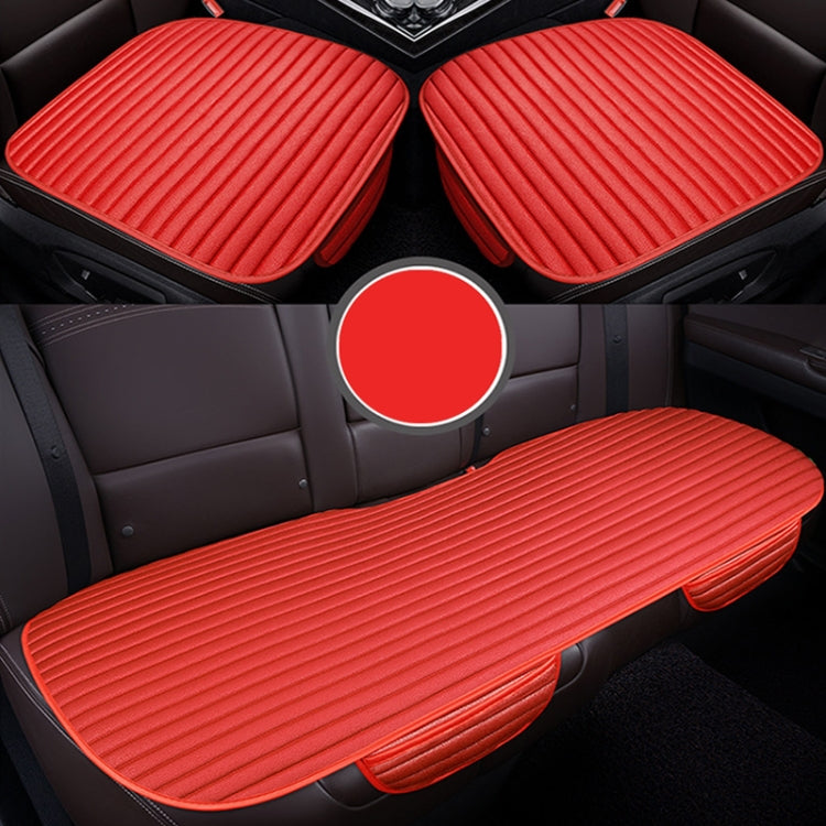 3 in 1 Car Seat Cushion Free Binding Half Inclusive Seat Mat Set, Half Inclusive (Grey), Half Inclusive (Blue), Half Inclusive (Beige), Half Inclusive (Red), Half Inclusive (Black), Half Inclusive (Coffee)