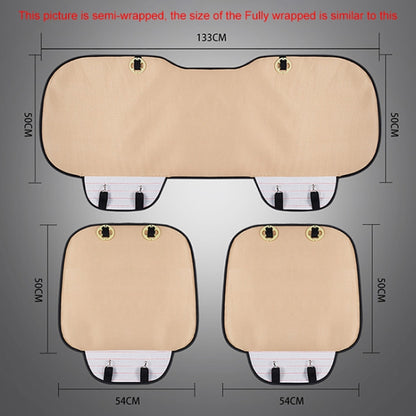 3 in 1 Car Seat Cushion Free Binding All Inclusive Seat Mat Set, All Inclusive (Grey), All Inclusive (Blue), All Inclusive (Beige), All Inclusive (Red), All Inclusive (Black), All Inclusive (Coffee)