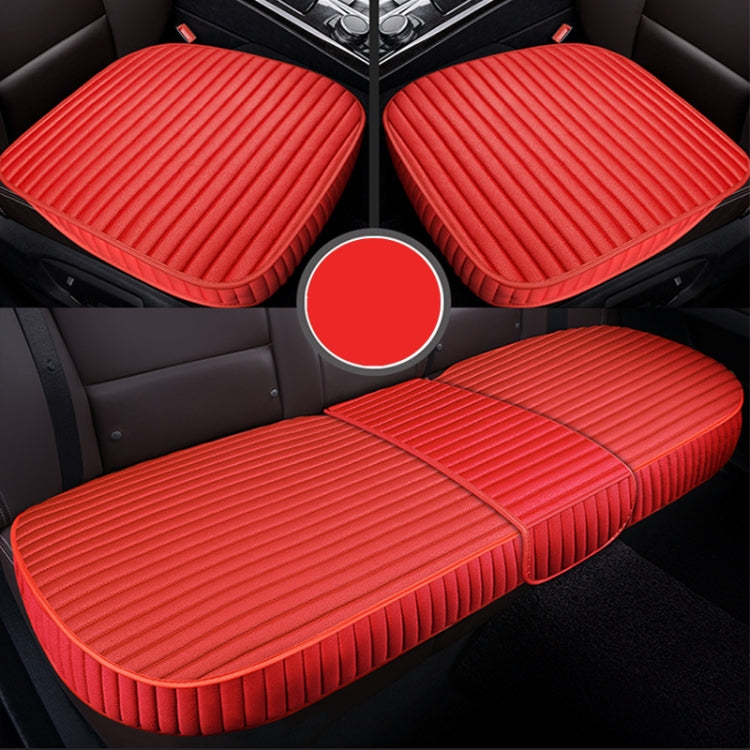 3 in 1 Car Seat Cushion Free Binding All Inclusive Seat Mat Set, All Inclusive (Grey), All Inclusive (Blue), All Inclusive (Beige), All Inclusive (Red), All Inclusive (Black), All Inclusive (Coffee)