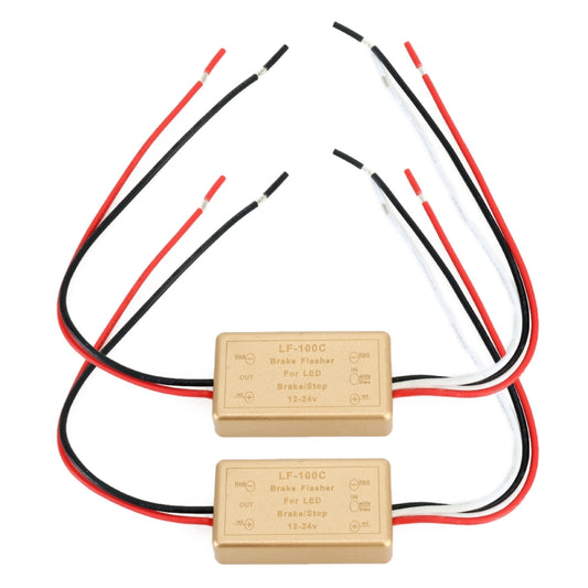 2 PCS LF-100C Car Brake Light Strobe, LF-100C