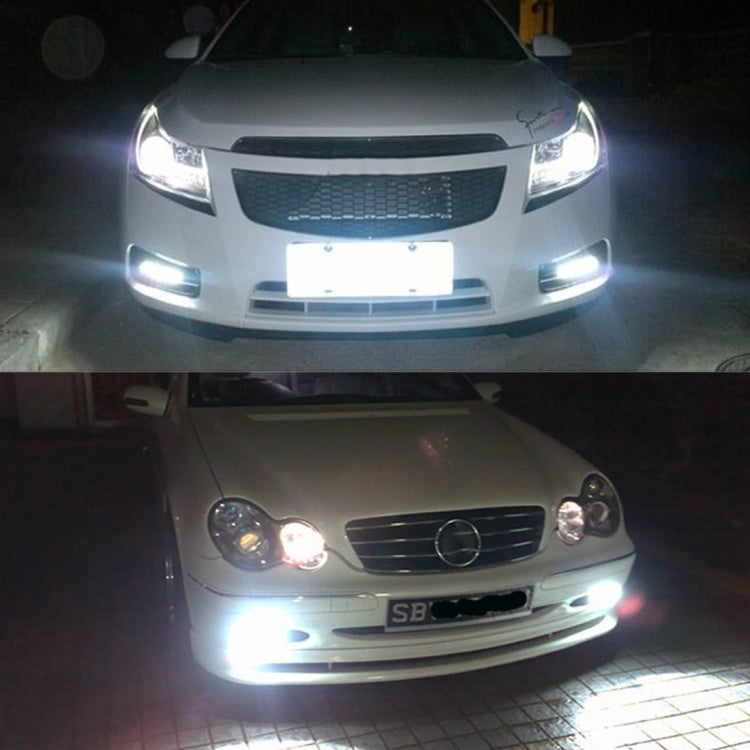 2 PCS 9005 / 9006 DC12V 4.3W 6000K 500LM Car Fog Lights with 12LEDs SMD-2525, 9005 / 9006