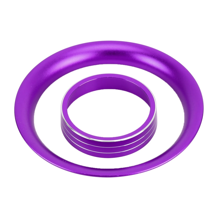 8 PCS Car Aluminum Alloy Air Conditioner Knob Case and Base for Honda XR-V, For Honda XR-V (Purple), For Honda XR-V (Red), For Honda XR-V (Gold)
