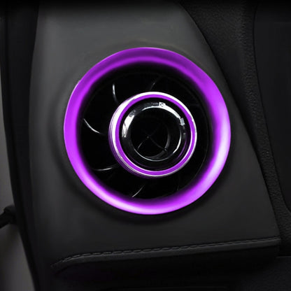 8 PCS Car Aluminum Alloy Air Conditioner Knob Case and Base for Honda XR-V, For Honda XR-V (Purple), For Honda XR-V (Red), For Honda XR-V (Gold)