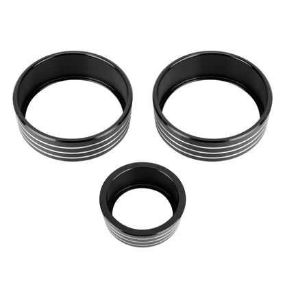 3 PCS Car Aluminum Alloy Air Conditioner Knob Case for Honda VEZEL / XR-V / Fit / GIENIA / City, For Honda VEZEL(Black), For Honda VEZEL(Gold), For Honda VEZEL(Blue), For Honda VEZEL(Red), For Honda VEZEL(Silver)