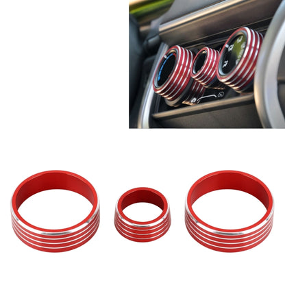 3 PCS Car Aluminum Alloy Air Conditioner Knob Case for Honda VEZEL / XR-V / Fit / GIENIA / City, For Honda VEZEL(Black), For Honda VEZEL(Gold), For Honda VEZEL(Blue), For Honda VEZEL(Red), For Honda VEZEL(Silver)
