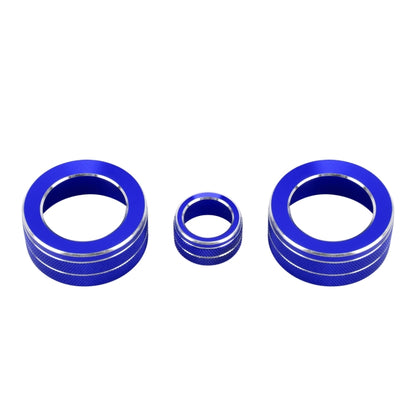 3 PCS Car Metal Air Conditioner Knob Case for Honda AVANCIER / URV, For Honda AVANCIER / URV (Blue), For Honda AVANCIER / URV (Red)