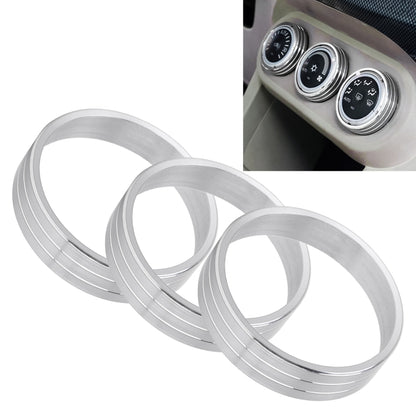 Car Metal Air Conditioner Knob Case for Mitsubishi ASX, For Mitsubishi ASX (Black), For Mitsubishi ASX (Gold), For Mitsubishi ASX (Blue), For Mitsubishi ASX (Red), For Mitsubishi ASX (Silver)