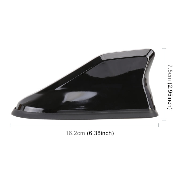 Universal Car Antenna Aerial Shark Fin Radio Signal, Universal, Universal (Carbon Fiber Black)