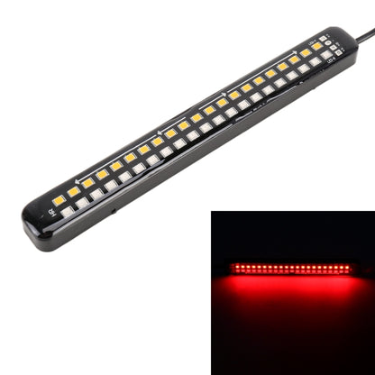 155mm DC12-24V / 2.2W Motorcycle LED Dynamic Blinker Side Lights Flowing Water Brake Lamp Turn Signal Light, Cable Length: 1m, 155mm